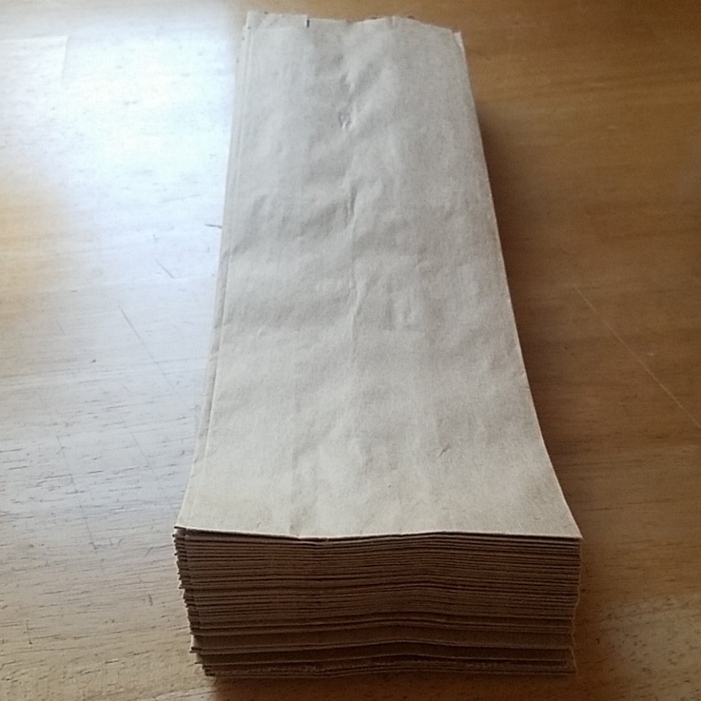 60 brown paper bags